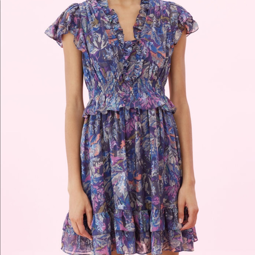 Giverney Fleur Ruffle Dress